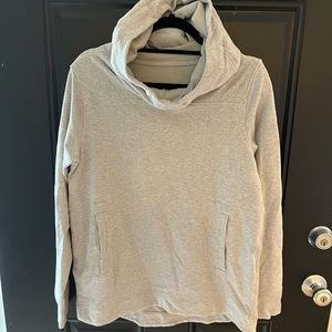 Grey Lululemon pocket hoodie size 8